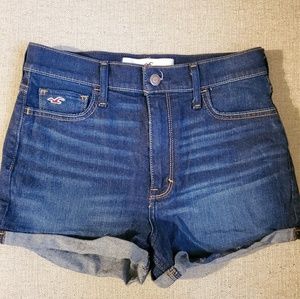 Hollister High Rise Jean Shorts